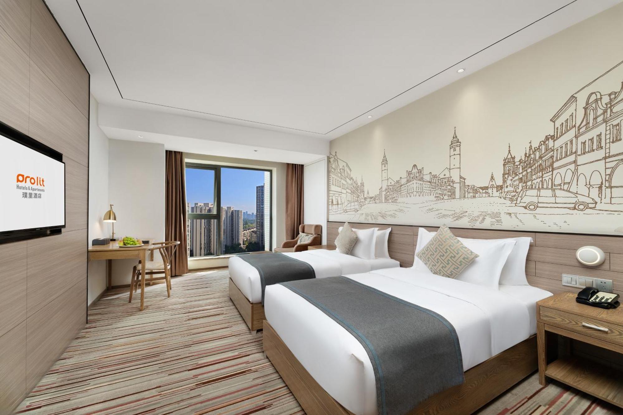 Chengdu Prolit Hotel Dış mekan fotoğraf