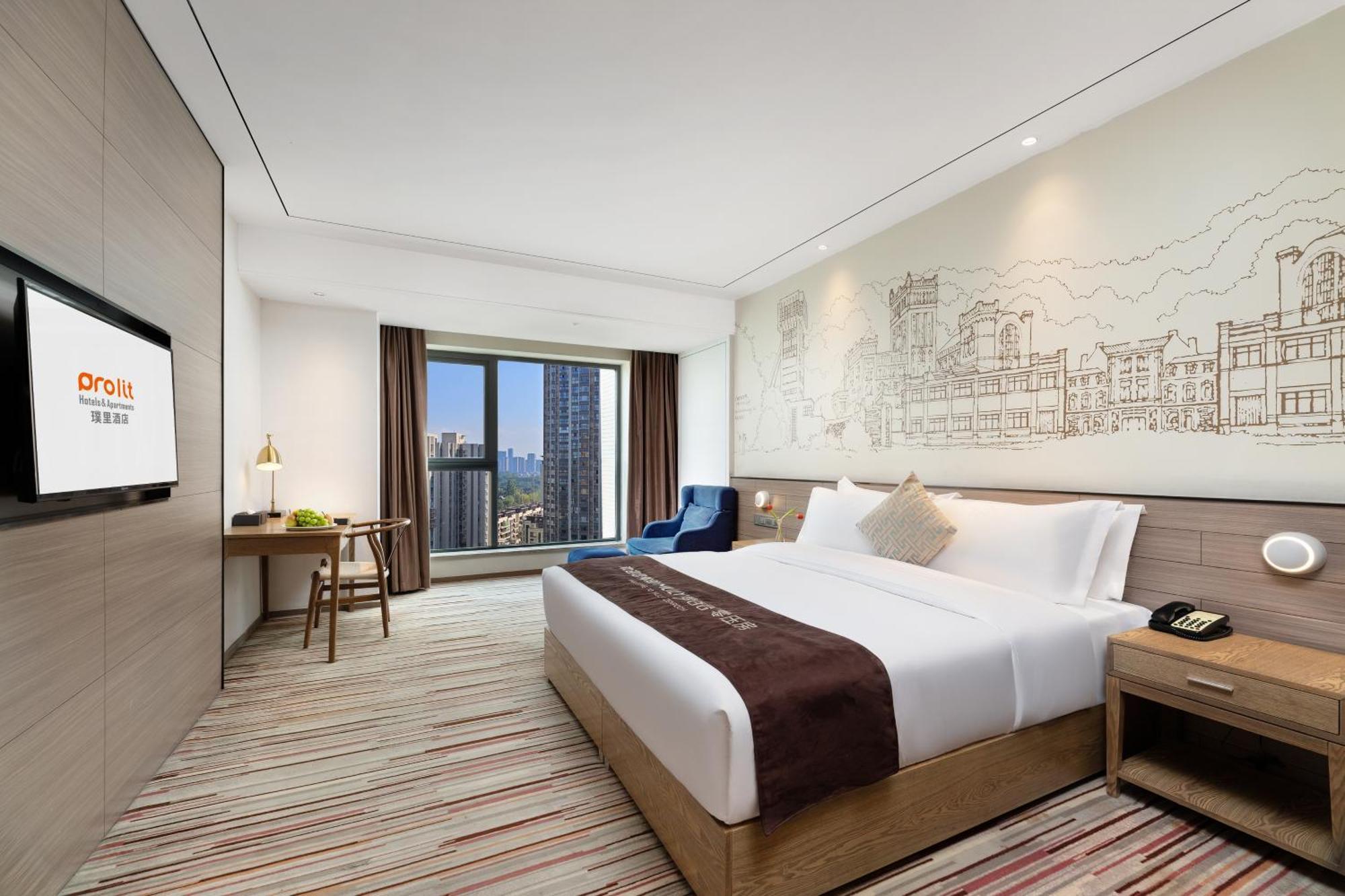 Chengdu Prolit Hotel Dış mekan fotoğraf