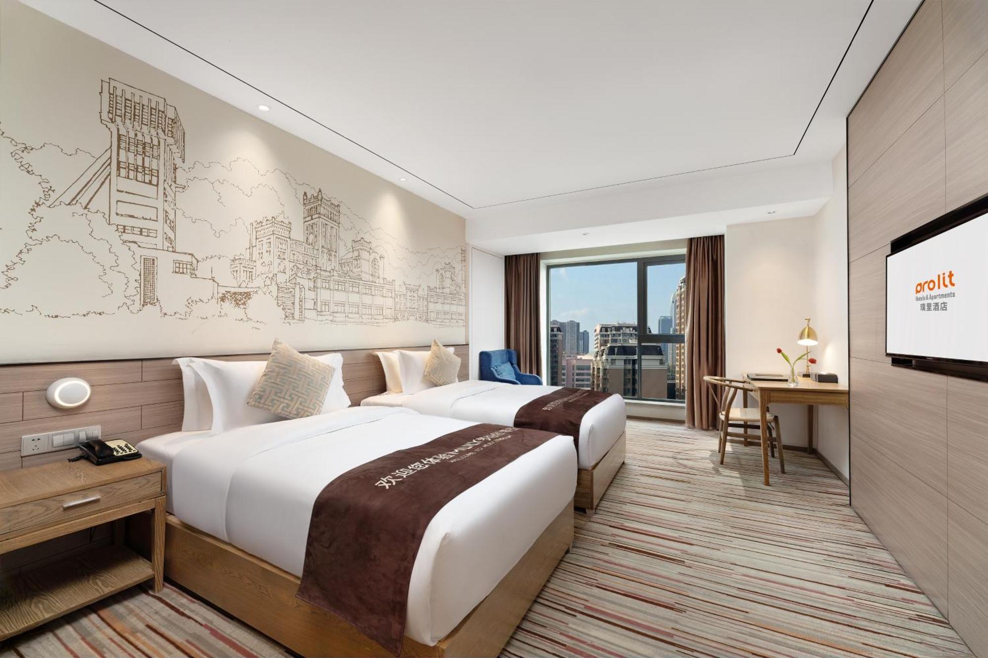 Chengdu Prolit Hotel Dış mekan fotoğraf
