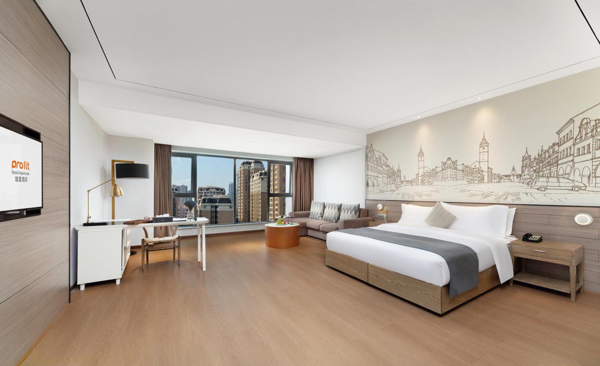 Chengdu Prolit Hotel Dış mekan fotoğraf